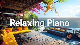 Relaxing Seaside Piano Jazz  Tranquil Instrumental Jazz for Productivity, Study and Focus