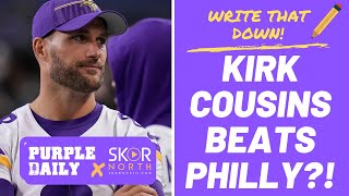 Minnesota Vikings predictions vs. Eagles: Kirk Cousins, Justin Jefferson and more