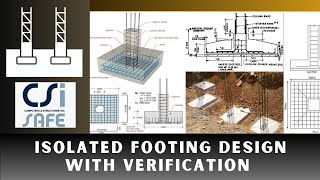 CSI SAFE Course - 16 Isolated Footing Design with verification