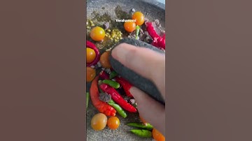 Cara buat sambal Lampung.. Sambal terasi alias Sambal Dilan