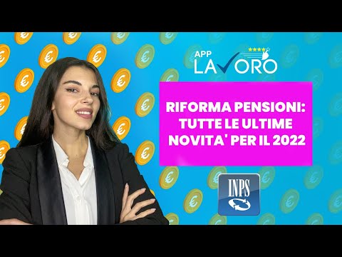 Video: Riforma Delle Pensioni