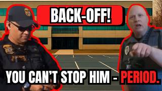 Cop SHUTS DOWN Security Guard’s Power Trip | First Amendment Audit.