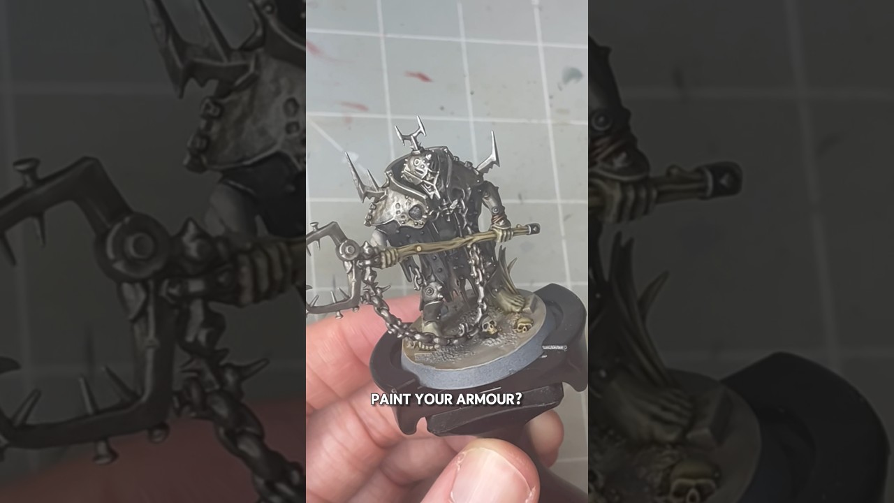 Как быстро нарисовать поношенную в боях броню 