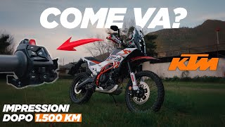 Cruise control, consumi e impressioni generali dopo 1.500 km - ktm 390 adventure r 2025