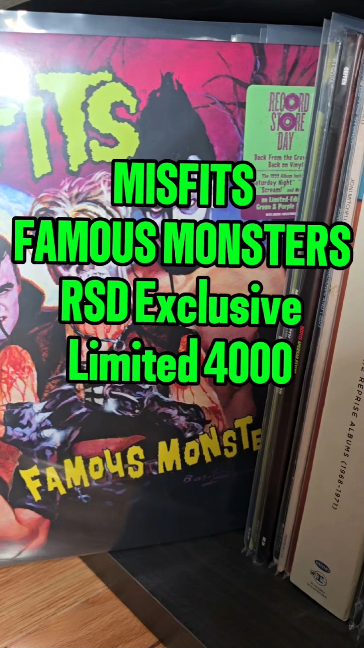 Misfits Famous Monsters | RSD Exclusive | Limited to 4000 pressed