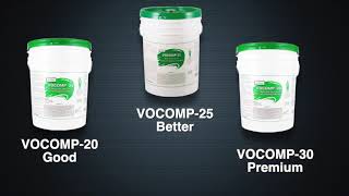W.R. Meadows VOCOMP Water-Based, Acrylic, Concrete Curing & Sealing Compounds