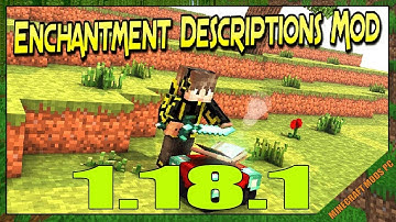 Enchantment Descriptions Mod 1.18.1 & How To Install for Minecraft