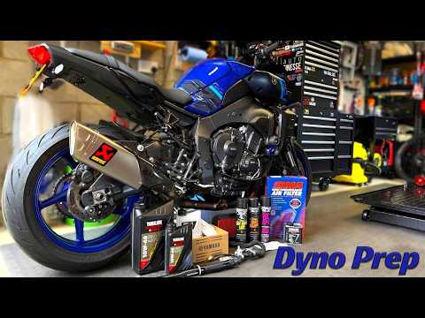 Servicing and Modifying My 2023 Yamaha MT10 Ready For The Dyno | Sprint Filter and AIS Delete #mt10