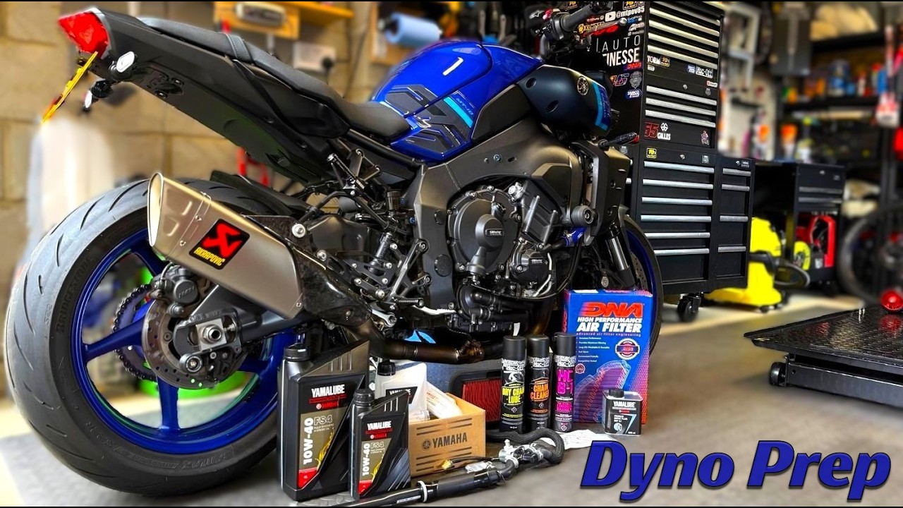 Servicing and Modifying My 2023 Yamaha MT10 Ready For The Dyno | Sprint Filter and AIS Delete #mt10