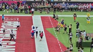 NFL Probowl AFC touchdown Brian Thomas Jr. Tug of War box jump