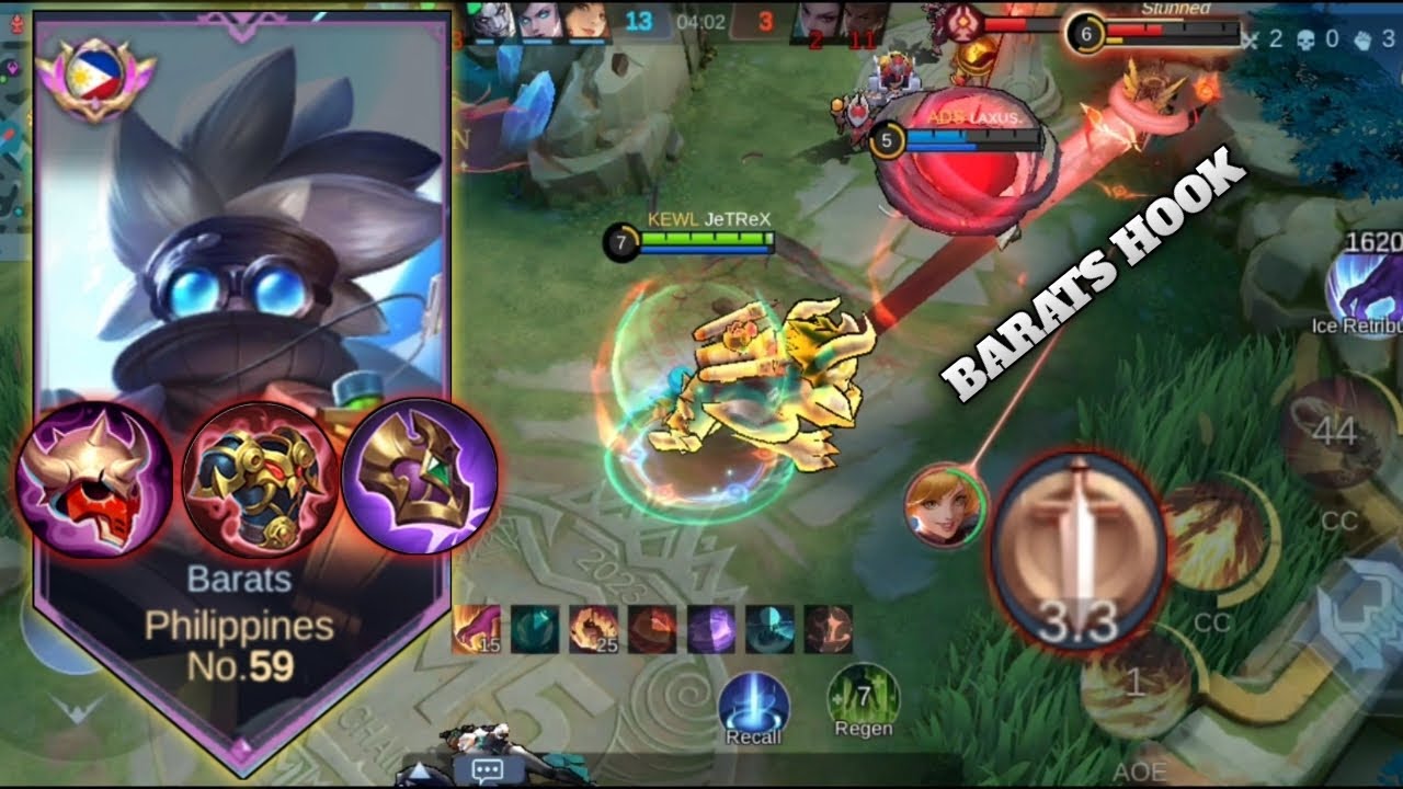 BARATS CORE SHOW HOW TO DESTROYED FAST HAND FANNY ( counter build ) best emblem set on 2023 | MLBB🦖