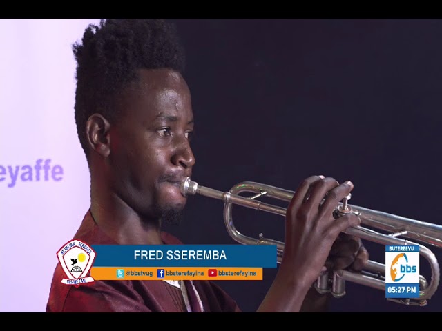 Fred Sseremba performs Neyanziza  live at #BBSCamuka class=