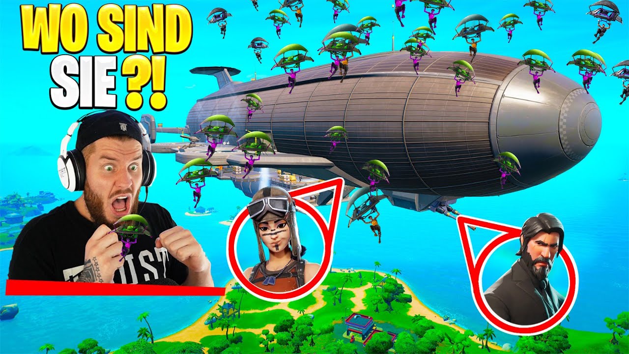 100 LEUTE ZEPPELIN HIDE AND SEEK!