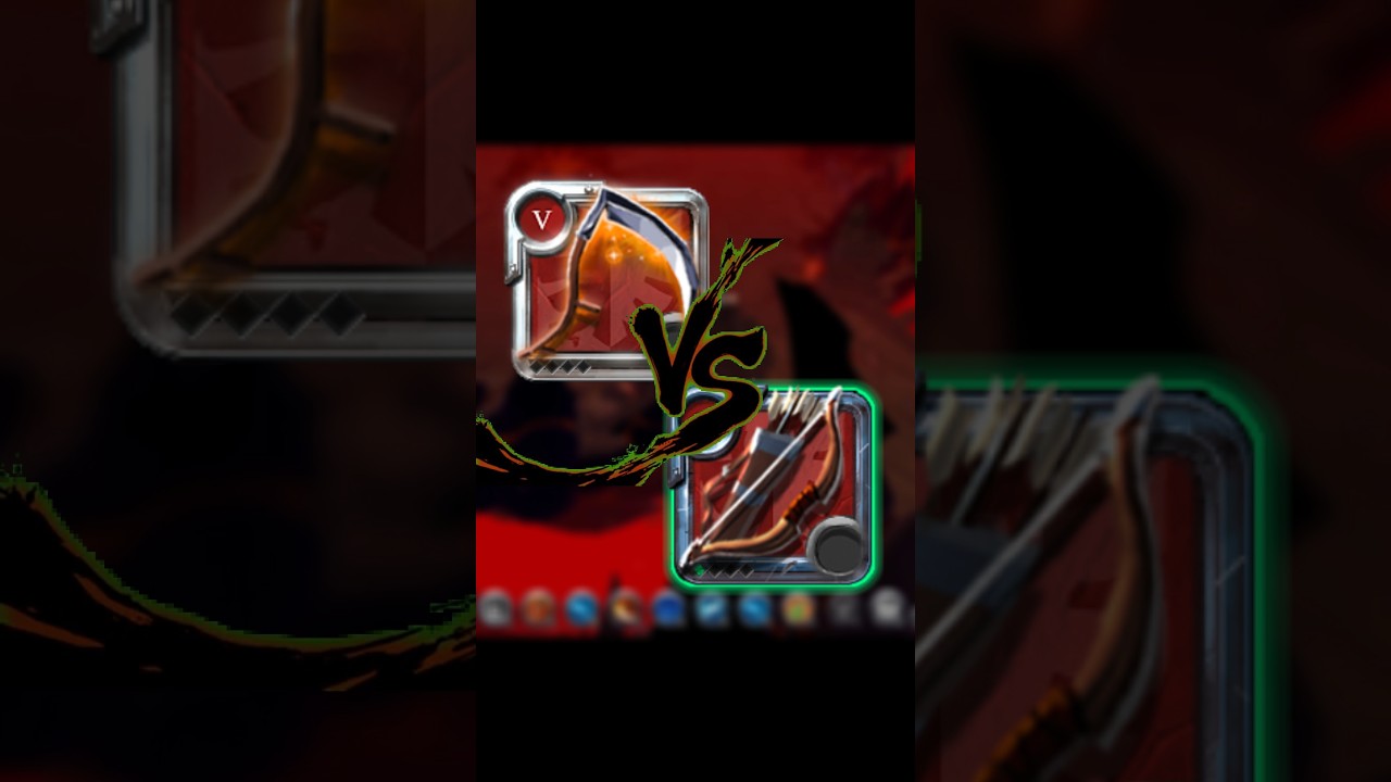 Bow vs Guadaña Infernal Scythe  Albion Online 