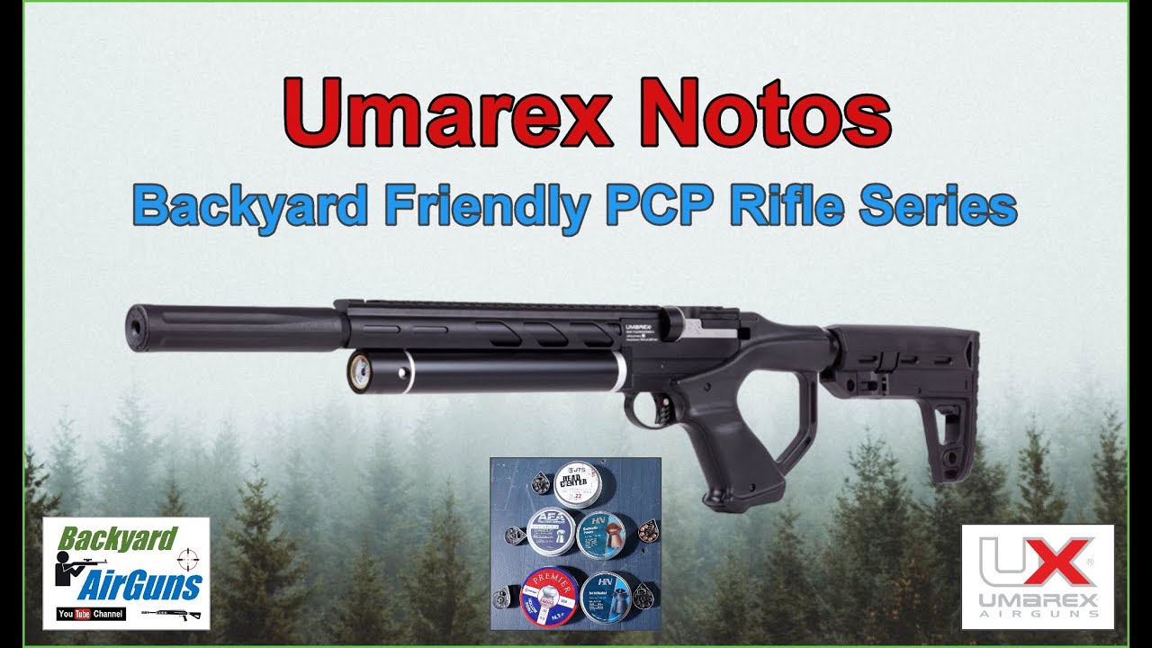 Umarex Notos – Backyard Friendly PCP Rifle Series – EP36