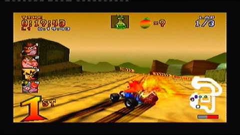 Crash Team Racing 100% Walkthrough Part 5 World 2 All Trophys Races