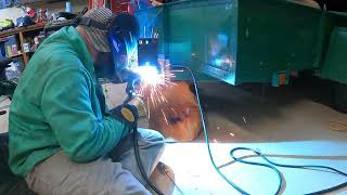 DIY Weld on Trailer Jack and Tire CarrierQuick Easy Welding Project