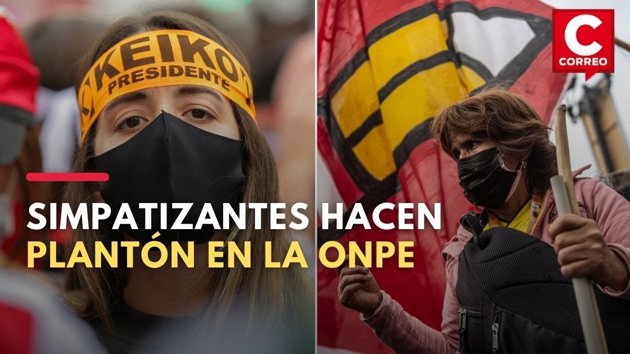 Elecciones 2021: Simpatizantes de Pedro Castillo y Keiko Fujimori ...
