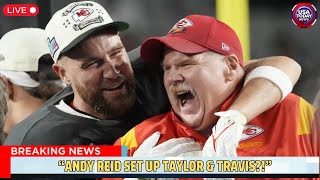 Taylor Swift Reveals How Andy Reid Played Matchmaker for Travis Kelce! । USA TODAY NEWS