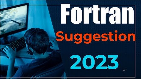 Fortran suggestion || Honours 2nd year fortran suggestion  2023