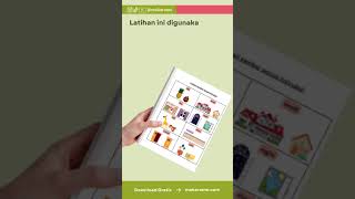 Worksheet kognitif visual untuk anak