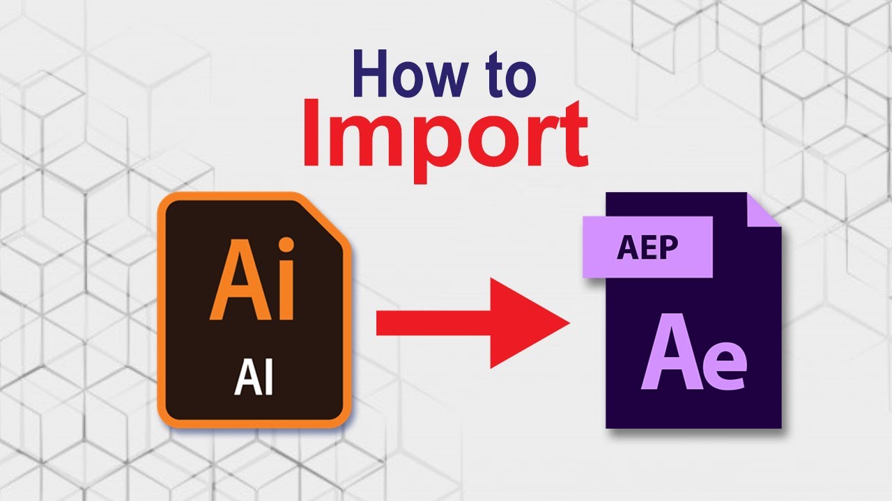 How To Import Ai File In After Effect Bangla Tutorial Youtube