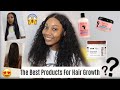 the BEST natural hair products for LENGTH RETENTION and healthy hair GROWTH  😍