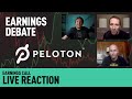 PELOTON Earnings LIVE Investor Reaction | $PTON Earnings Call