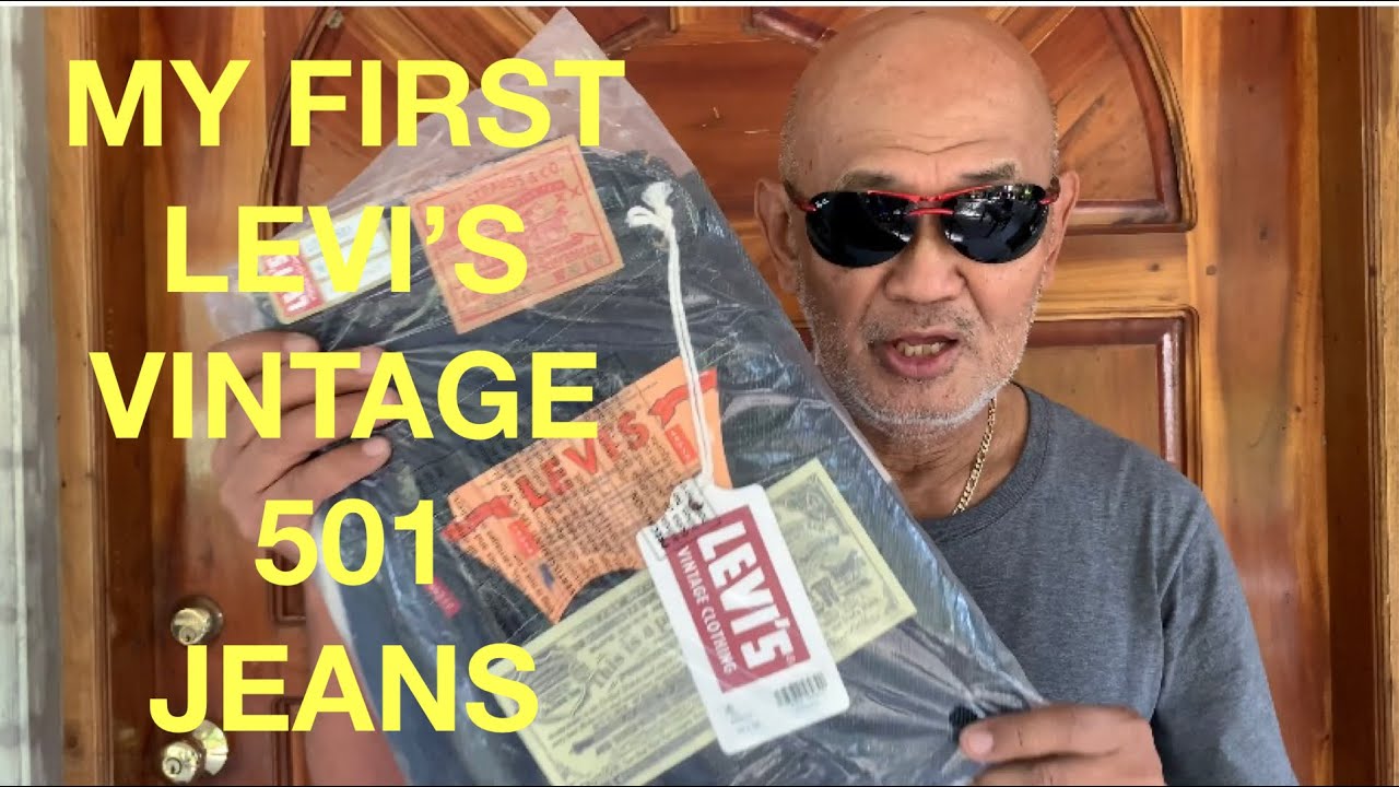 UNBOXING MY FIRST LEVI'S VINTAGE CLOTHING