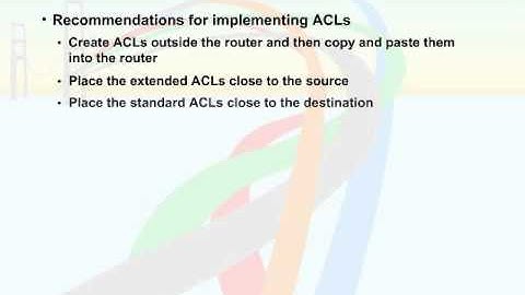 667   66  Access List Troubleshooting   03  Considerations for Implementing ACLs