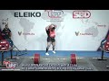 World OPEN Record Deadlift with 411 kg by Temur Samkharadze GEO in 120+kg Junior class