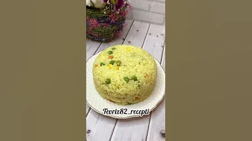 Рассыпчатый и красивый гарнир из риса!
