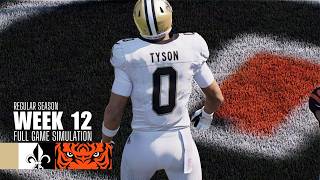 Saints vs. Bengals | 2026 Season Week 12 | Madden NFL 26 Simulation