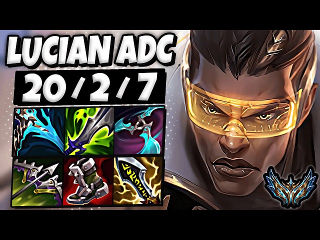 8CD LEGENDS / FLAWLESS レジェンズ Lucian vs Miss Fortune ADC [ PentaKill ] Korea Challenger 1195 LP