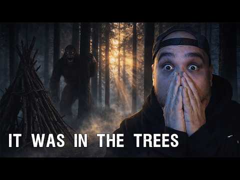 I Found a Strange STRUCTURE Deep in BIGFOOT Forest! Heard TREE KNOCKS