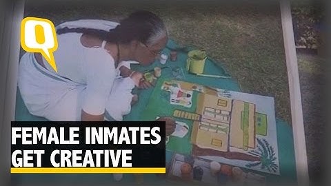 The Quint: Female Inmates of Vadodara Central Jail Flaunt their Artistic Work