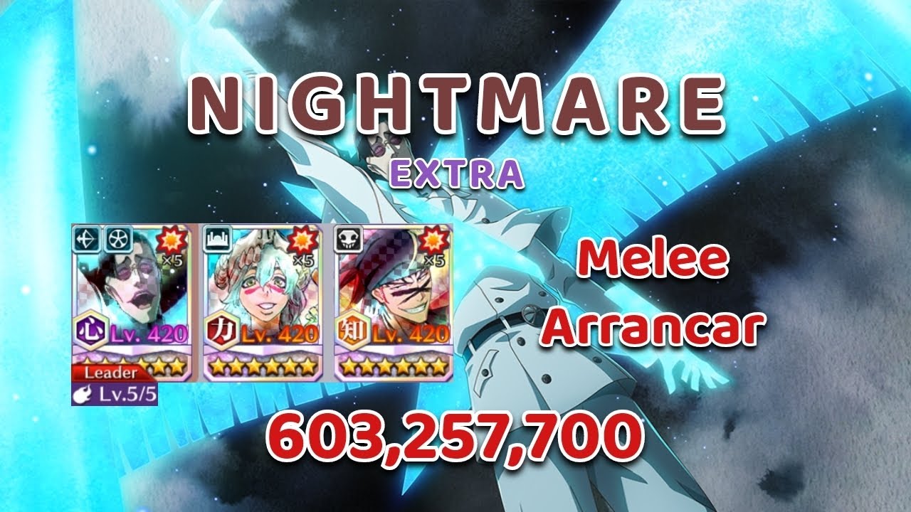EX Nightmare Guild Quest | Melee Arrancar | 32.577s left | 09/01/2025 - 09/04/2025