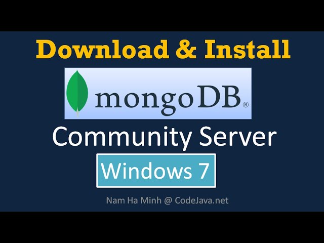 mongodb download center community