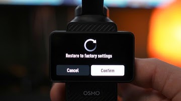 How To Factory Reset DJI Osmo Pocket 3