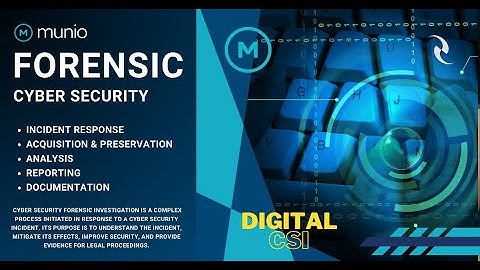 Forensic Cyber Security Services for UK Businesses - Munio IT