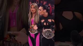 Mr. Stone just announced that Jacy Jayne will defend her title in a TRIPLE THREAT MATCH! 🔥🔥