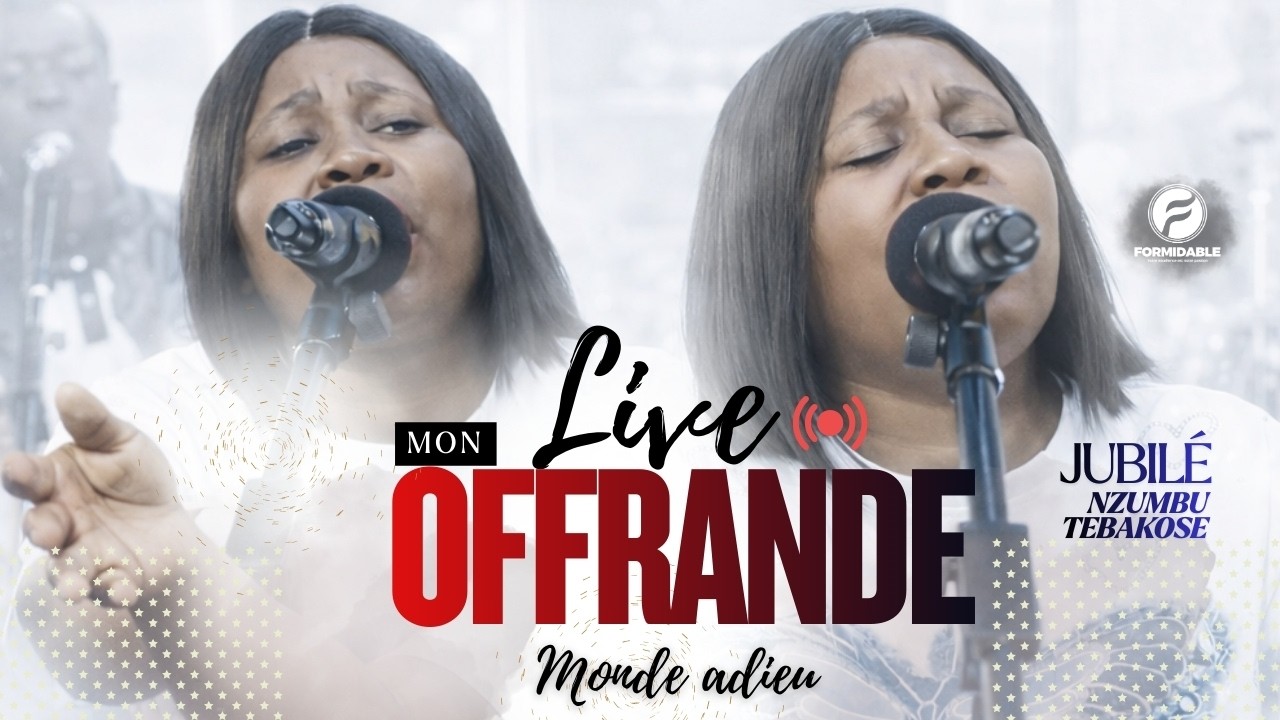 MONDE ADIEU_LIVE_SR. JUBILE NZUMBU TEBAKOSE