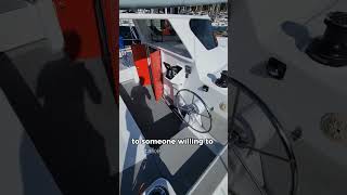 2019 Custom Kurt Hughes 40-46 Trimaran [#shorts Tour] Learning the Lines