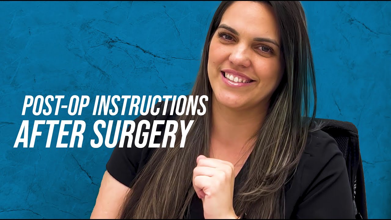 Post op Instructions After Surgery L Avana Plastic Surgery YouTube post-op-instructions-after-surgery-l-avana-plastic-surgery-youtube