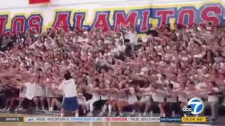 Los Alamitos High School Wins BEST STUDENT SECTION On ABC7