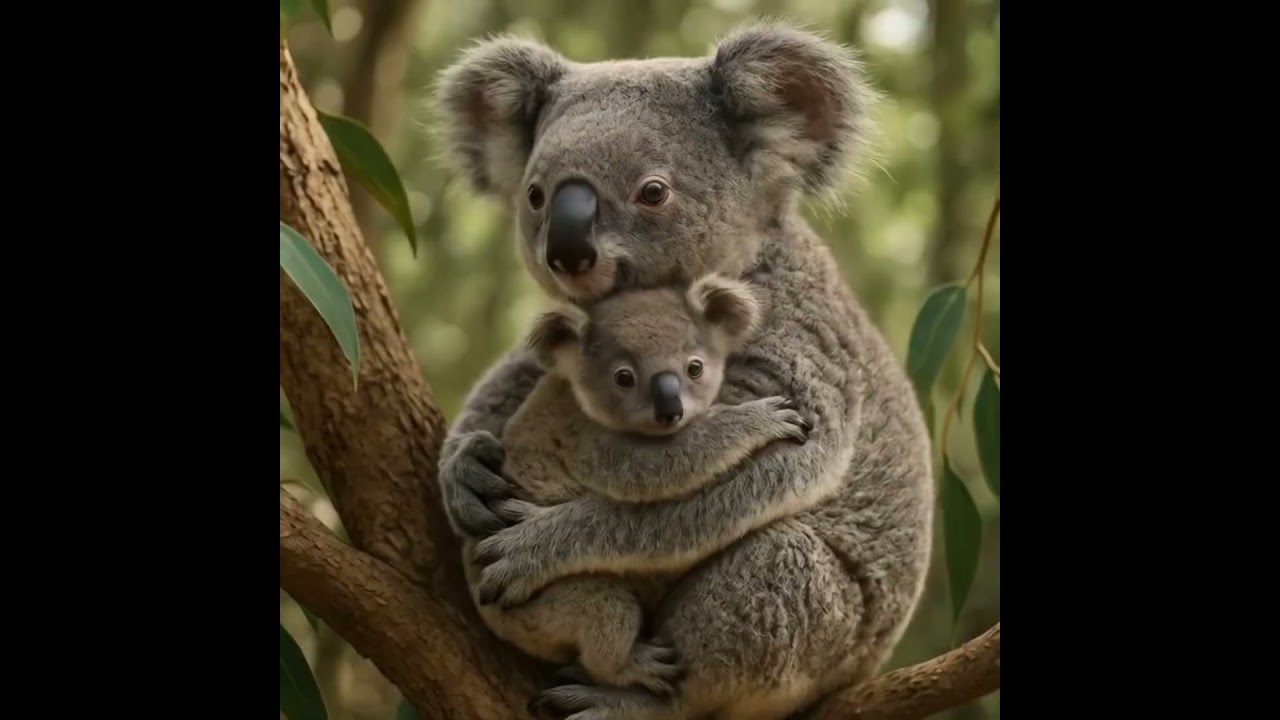 Crazy how real this looks! Bunny and Koala eating! 