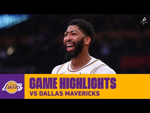 HIGHLIGHTS | Anthony Davis (23 pts, 9 reb, 4 ast, 2 stl) vs. Dallas Mavericks