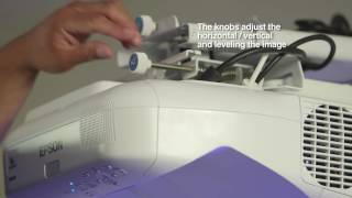 BrightLink 595Wi installation video - #8 Adjusting the image