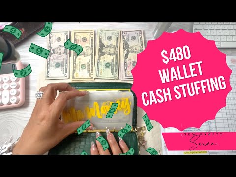 WALLET CASH ENVELOPE STUFFING - 09/08/2023 - #CashEnvelopeStuffing #CashStuffing #budget