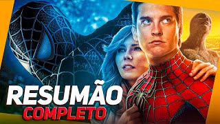 RESUMO DE HOMEM-ARANHA 3!